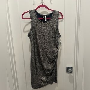 FREE PRESS SLEEVELESS METALLIC DRESS NEVER WORN